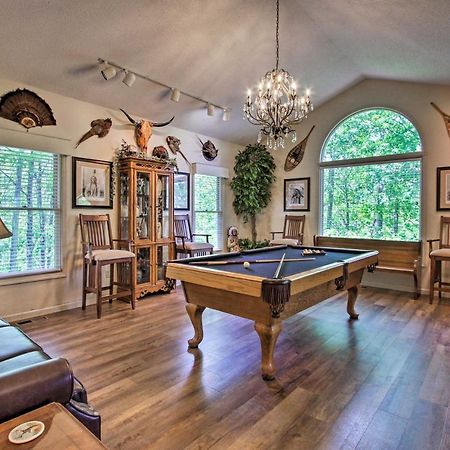Eclectic Cabin With Hot Tub 1 Mi To Ober Gatlinburg Esterno foto