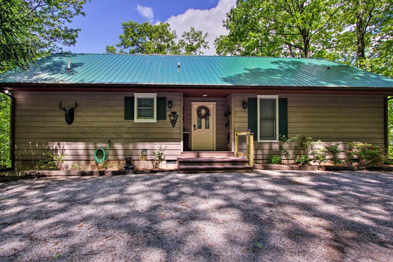 Eclectic Cabin With Hot Tub 1 Mi To Ober Gatlinburg Esterno foto